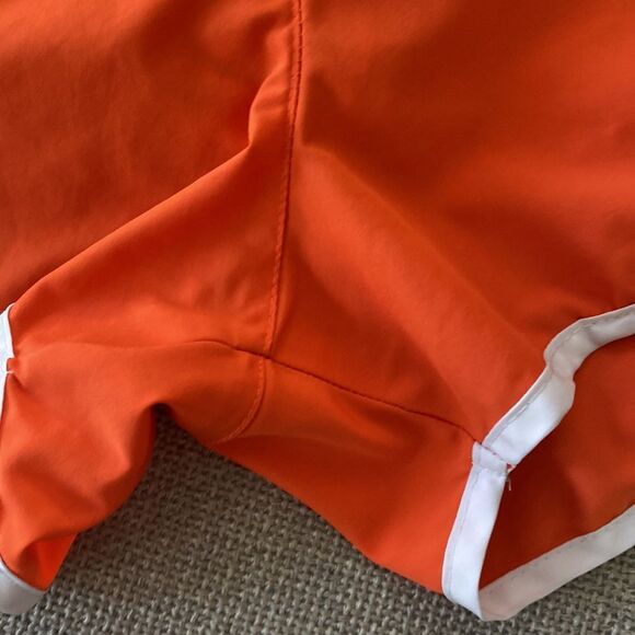 Nike Dri-Fit Orange White Athletic Shorts Size XS - Picture 4 of 13